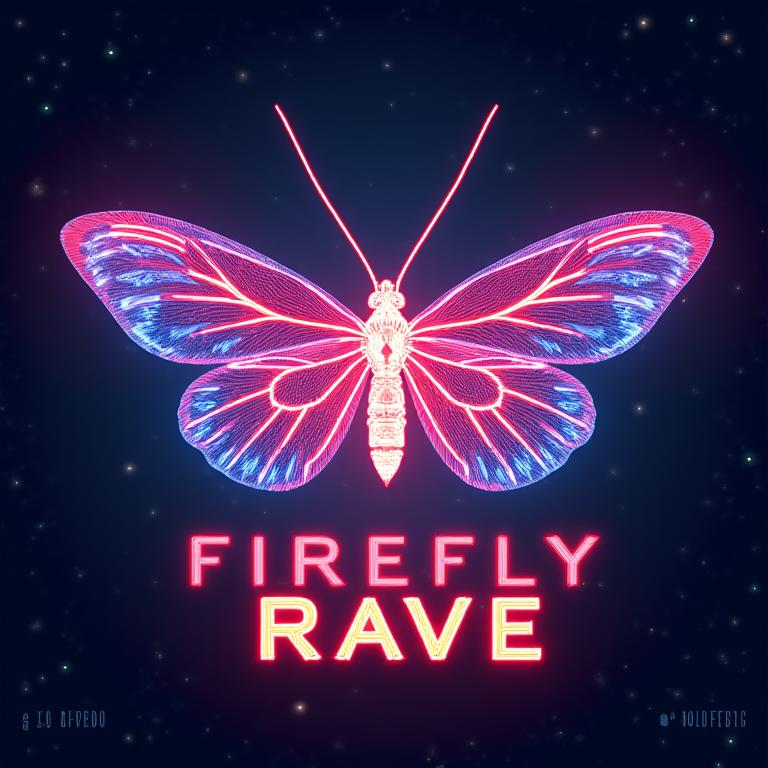 Firefly Rave イベントポスター